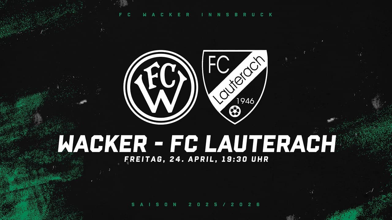 Austria | Regionalliga West | FC Wacker Innsbruck gegen FC Lauterach